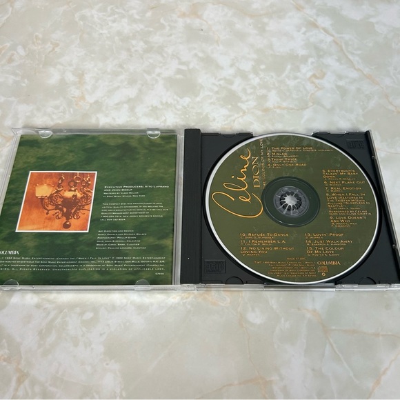 Celine Dion - The Colour of My Love CD 1993 - Picture 3 of 7